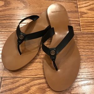 Tory Burch Black Manon Sandal Size 11